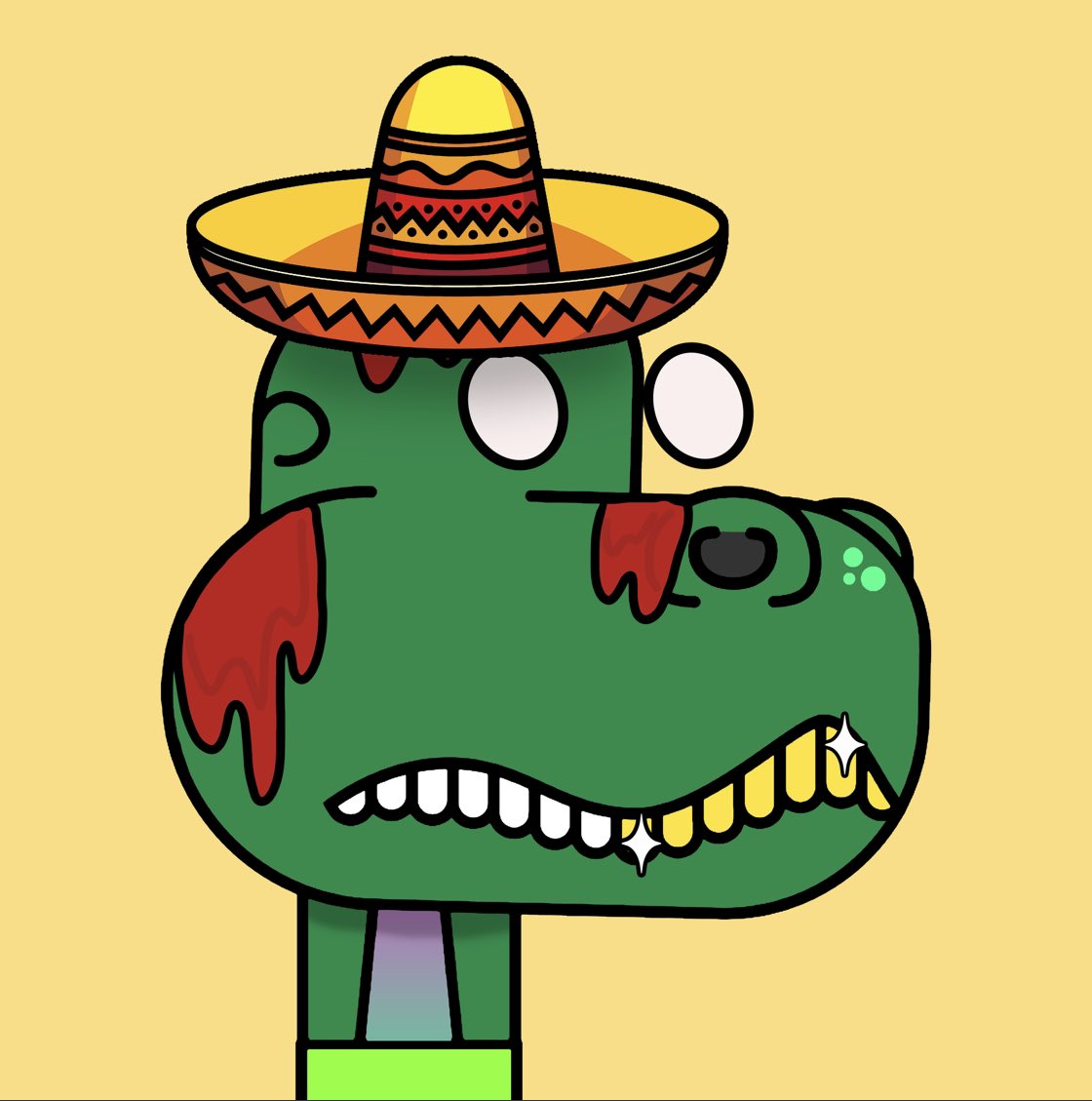 DiddleDinos's tweet photo. Who invited him to the fiesta? 🤦🏻‍♂️🦖 

🦖-Diddle Dino #218

#NFT #NFTs #NFTCollection #NFTCommunity #NFTDrop #Opensea #PolygonNFT #DiddleDinos 

https://t.co/AjMTxyvUuC https://t.co/Ig5cnlyJbo