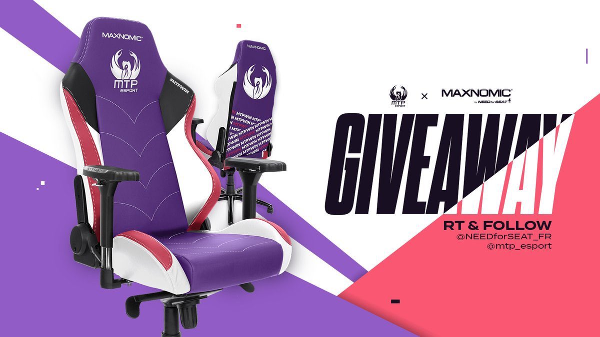🥳 #Giveaways 🥳

C’est bientôt la #ZLAN2022 et pour l’occasion on vous propose de tenter votre chance pour ne pas gagner une chaise gaming MTP 😱

Pour participer :
➡️ Follow @mtp_esport 
➡️ Like &amp; RT 

Good Luck 🍀
👉TAS le 8/04/2022👈