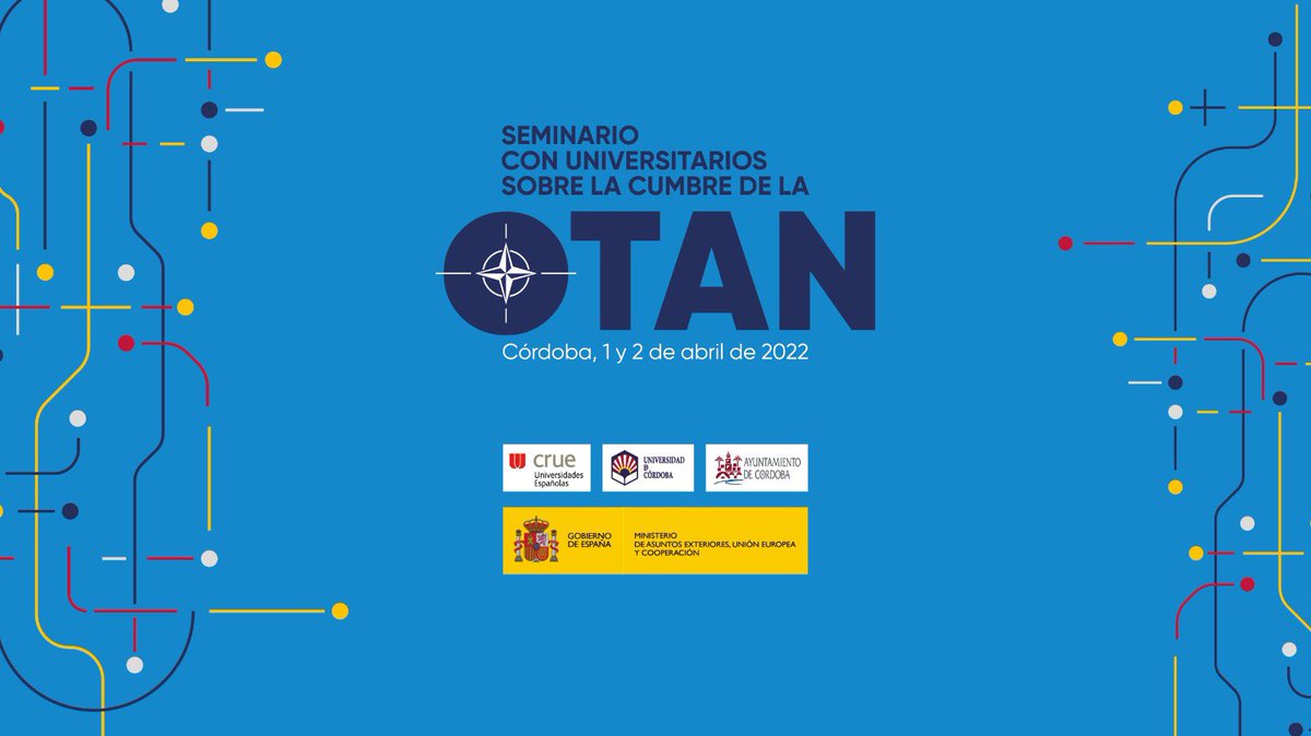 JavierColominaP's tweet photo. Un placer participar hoy en el seminario con universitarios organizado por el @MAECgob sobre la Cumbre de la #OTAN que se celebrará en Madrid en junio. Una cita esencial en la que se aprobará el nuevo Concepto Estratégico y que demuestra el compromiso de 🇪🇸 con la Alianza https://t.co/h1XYjMQlHM