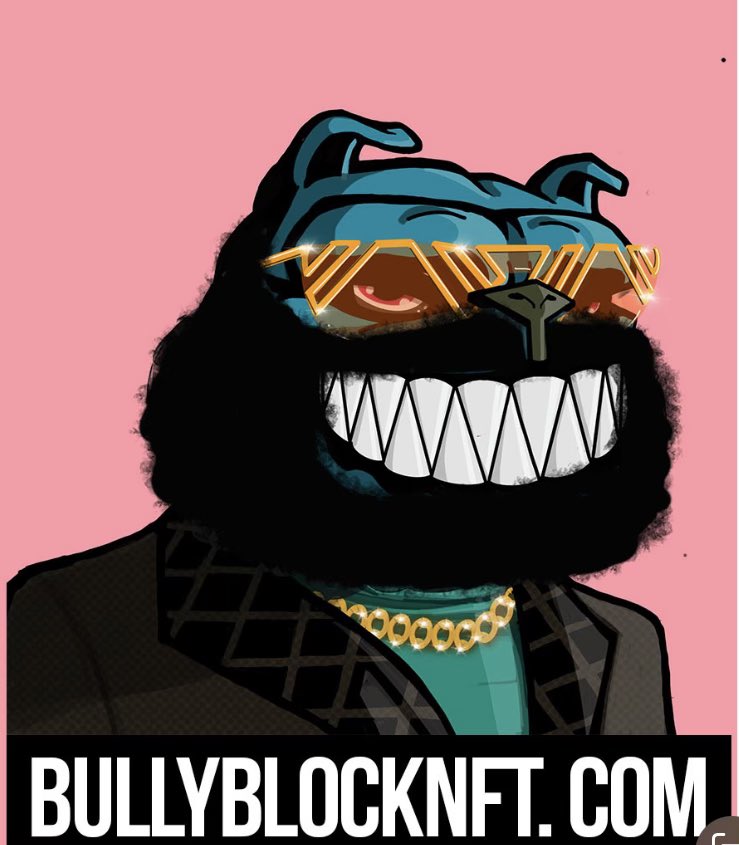 BullyBlockNFT's tweet image. Uh oh, We Live Babyyy!! .. BullyBlockNFT.com 🔥🔥🛸
Click link in description ..
Plz share🙏🏾

$100 ETH 💰 giveaways and @dopeheqdNFt giveaways starting Monday April 4!  In the BullyBlock NFt discord!

Alpha pre sale 4.22  on @opensea
88 exclusive genesis NFTs 💰🛸🛸🛸