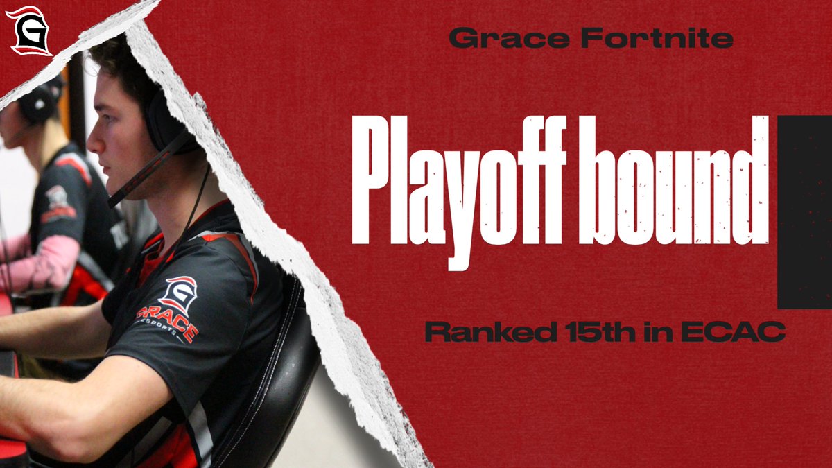 EsportsGrace's tweet photo. Grace Fortnite achieved enough points in last nights match to reach the Playoffs in the ECAC! Ending the regular season ranked 15th! https://t.co/bpjV331hyX