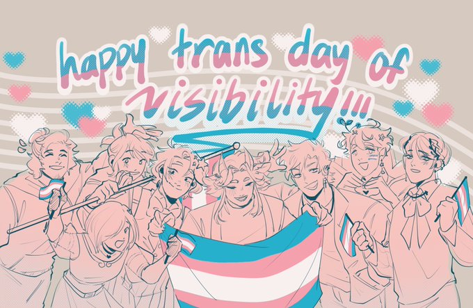 「TransDayOfVisibility」のTwitter画像/イラスト(新着))