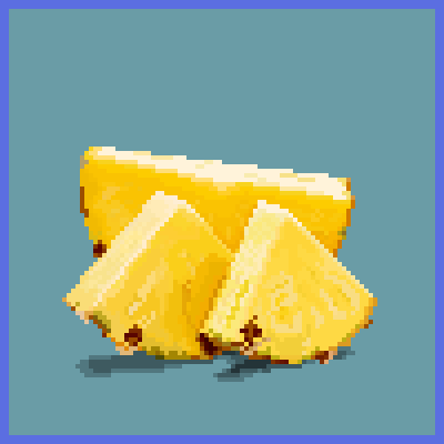 BeehiveScrawl's tweet photo. Pineapple Commission I've done 

#pixelart https://t.co/7cgaLZuygL