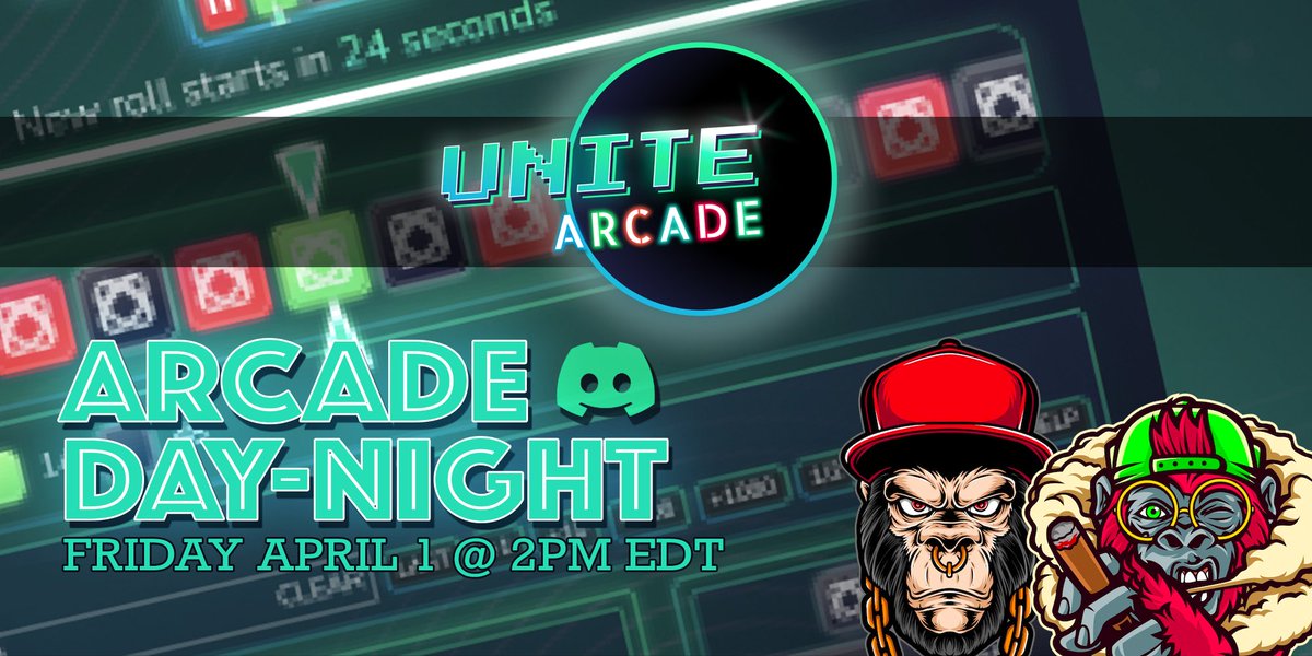 finance_unite's tweet photo. 🎲🍹 Join us for our Game Day-Night 🎰

🕑 2pm EDT today ( April 1 ) T-1hr
🎁 $200 Giveaways to random participants
👉 Unite Discord: https://t.co/WkaafQ3dZz https://t.co/C0T4q9hVqw