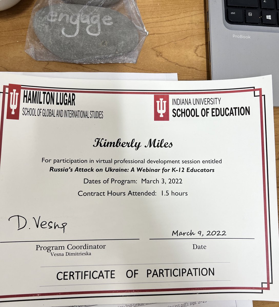 DrMilesk31's tweet photo. 1 quality of leaders & high achievers is their commitment to ongoing personal & professional development. With the recent world event unfolding, I had to participate in this webinar in order to help my students when they came to me w/ their questions. #NeverStopLearning #Aspire22 https://t.co/tGoscxcQJs