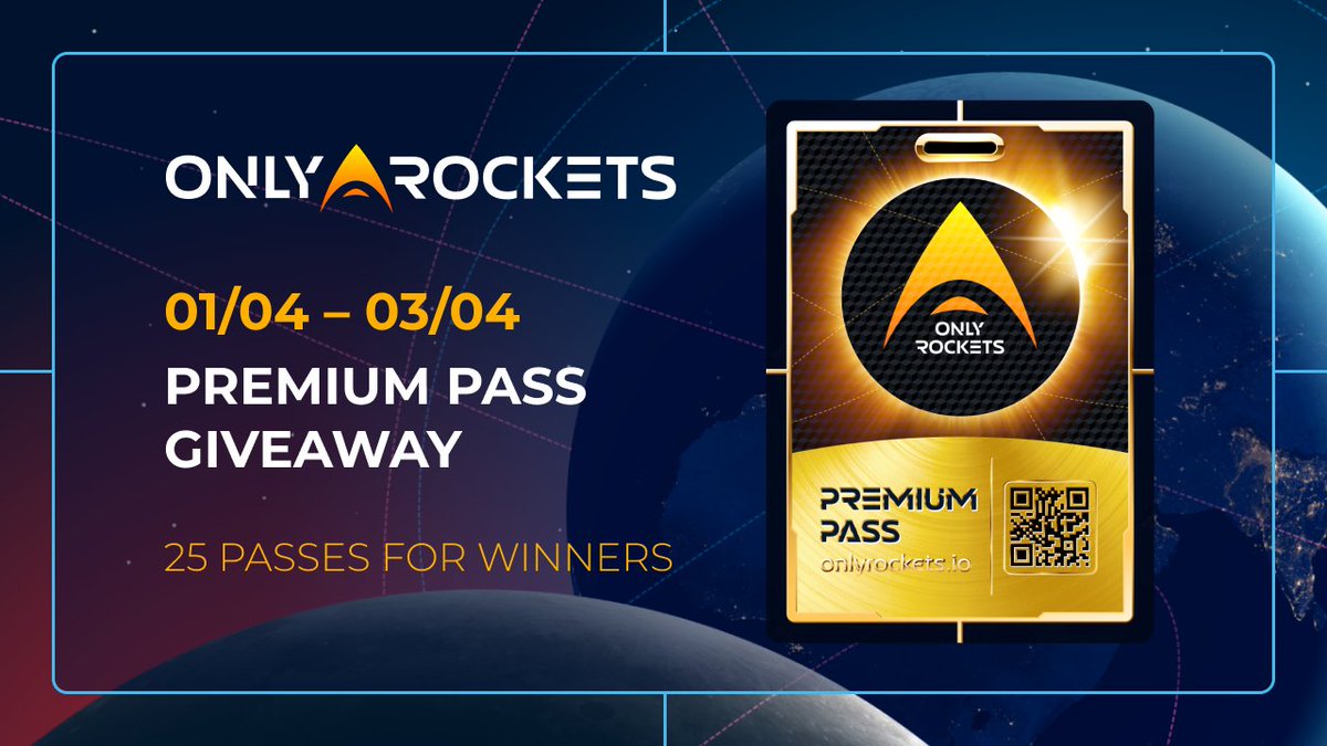 25 Premium Passes Giveaway

Chance to win one of the 25 passes, the market cost of any has increased 18 times in the market since the first sales price (28th of March).

Start: 01/04 18 UTC
End: 03/04 18 UTC

Giveaway link: giv.gg/D2yf53

#Giveaway #PlayToEarn #NFTGame