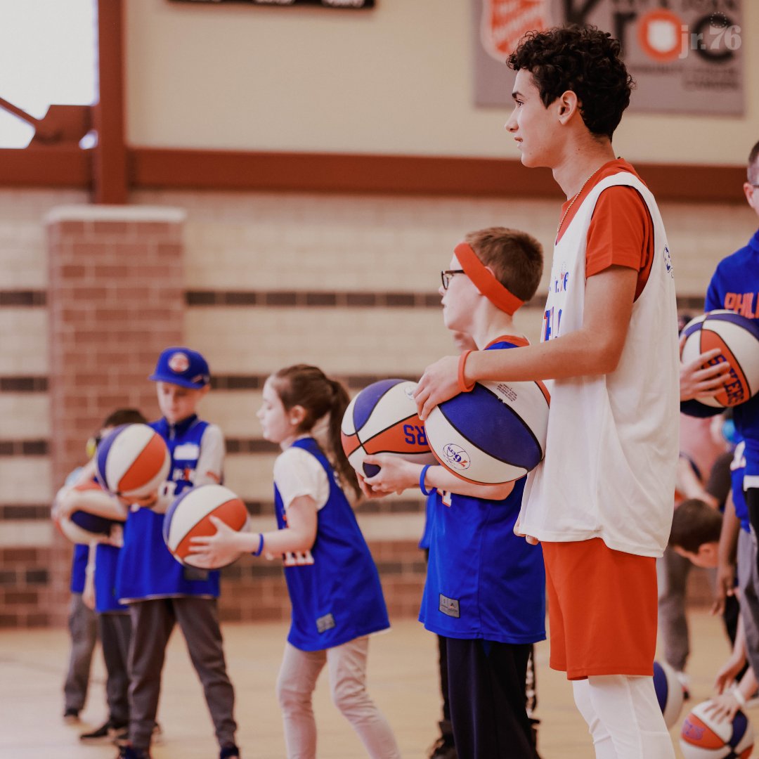 This past weekend, we hosted our fifth annual @jr_76ers Bounce Out the Stigma Autism Inclusion basketball clinic featuring 'Mighty' Mike Simmel.