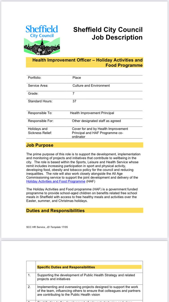 Jess Wilson (@jessica01518452) on Twitter photo Health improvement officer role in Sheffield supporting our amazing HAF programme. Search Sheffield council vacancies for full JD <a href="/pubhealthjobsuk/">Public Health jobs</a> <a href="/felly500/">greg fell FFPH</a> @shefhealthyhols Health improvement officer role in Sheffield supporting our amazing HAF programme. Search Sheffield council vacancies for full JD <a href="/pubhealthjobsuk/">Public Health jobs</a> <a href="/felly500/">greg fell FFPH</a> @shefhealthyhols