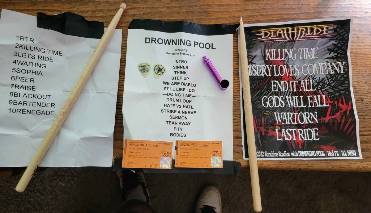 dan_chronicles's tweet photo. #BrothersInArmsTour with #DeathRide, #EvolutionEmpire, #HeadPE, #IllNino and #DrowningPool this past week at #SunshineStudiosLive. Please take a moment and check out my #Dans420Chronicles #ConcertPics and #ConcertReview
https://t.co/f0DX8gpHJU https://t.co/bGCYYrAbZO