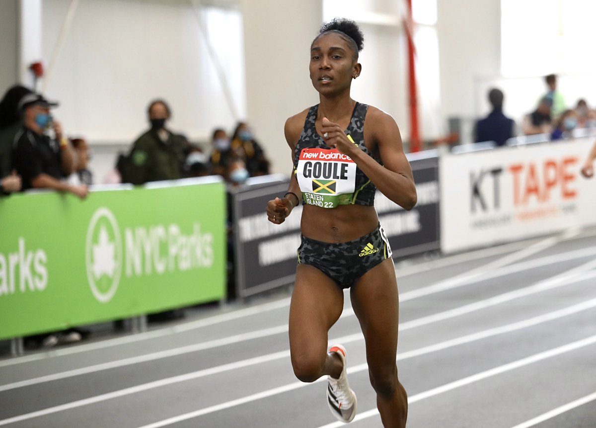 pennrelays's tweet photo. Another Olympian headed to the #2022PennRelays presented by @Toyota!

Natoya Goule, @adidasrunning and Jamaica🇯🇲 800m record holder, is joining an elite group in the 600m at the Relays! She also won the indoor/outdoor 800m for @LSUTrackField in 2013!

🎟️https://t.co/cWRhLvc8JP https://t.co/jLA5QwFRwI