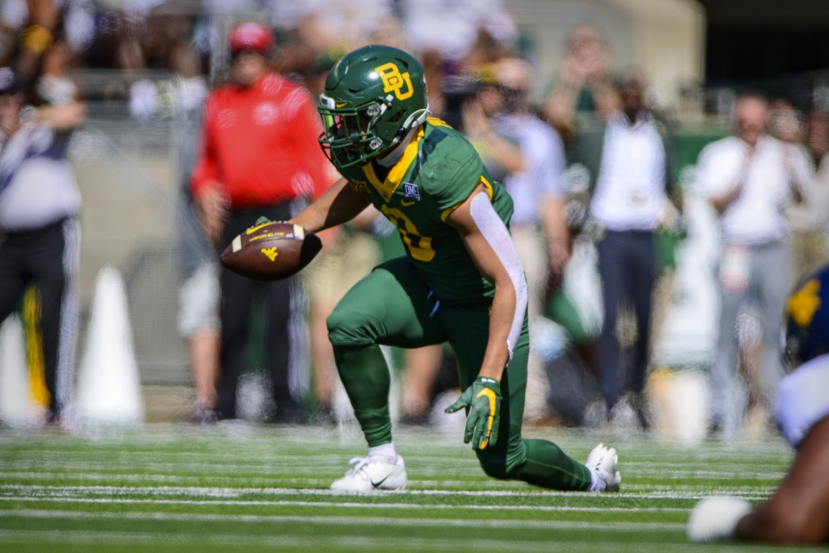 Jalen Pitre's 92.7 Run Defense Grade in 2021 is the highest by ANY Big 12 DB in a season since 2014 🐻 @BUFootball