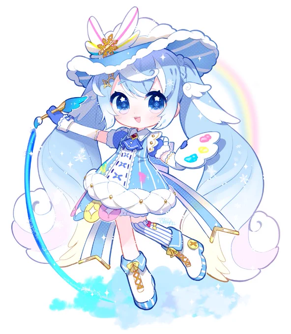 ❄️Number 1!❄️ by @ShirayukiTowa 
#雪ミク2023 #雪ミク #snowmiku2023 