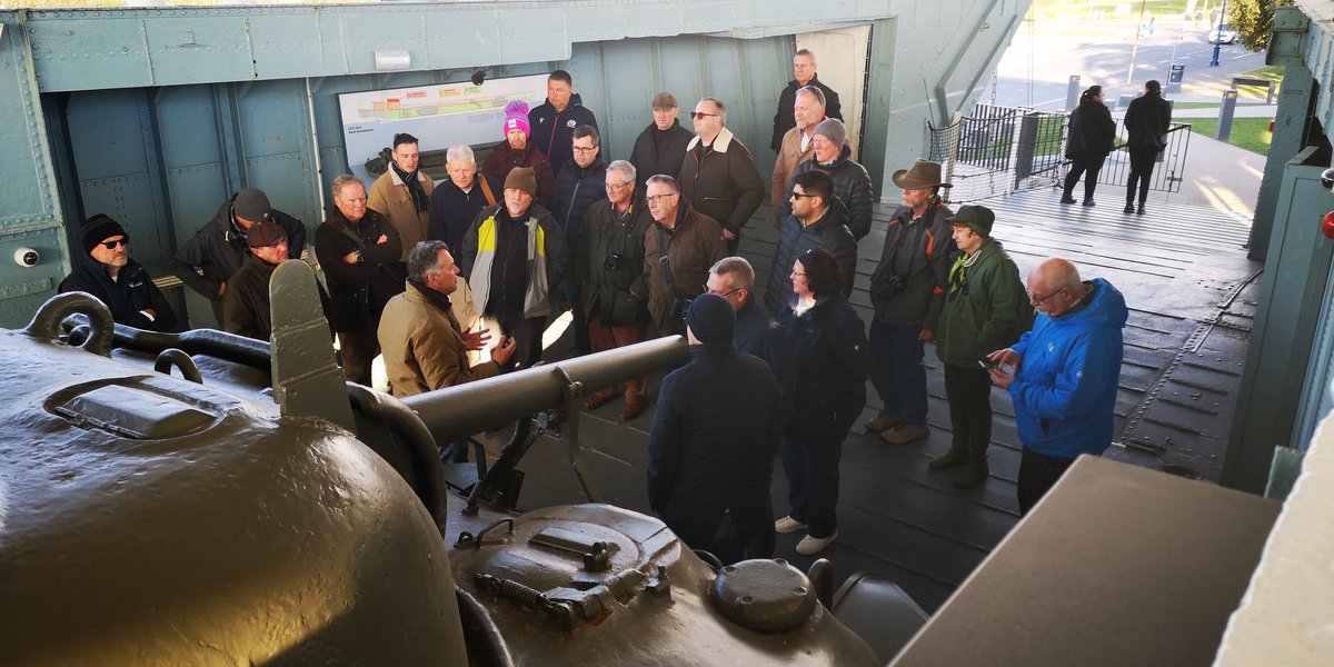 Great treat. LCT 7974 at the end of a great 1st day building to D-Day and the battle for Normandy. Tonight we embark to cross the channel and the adventure continues <a href="/TheDDayStory/">The D-Day Story</a> <a href="/James1940/">James Holland</a> <a href="/WeHaveWaysPod/">WW2 Pod: We Have Ways of Making You Talk</a>