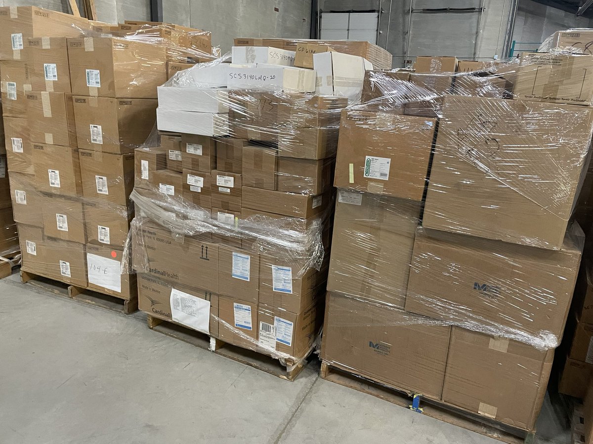 AlliedMedicalCa's tweet photo. We are happy to announce that Allied is donating 22 skids of supplies to the people of Ukraine. We hope to make a difference during these tragic times. #ukrainedonations #ukrainesupport 🇺🇦 https://t.co/OpbFj5YUsV
