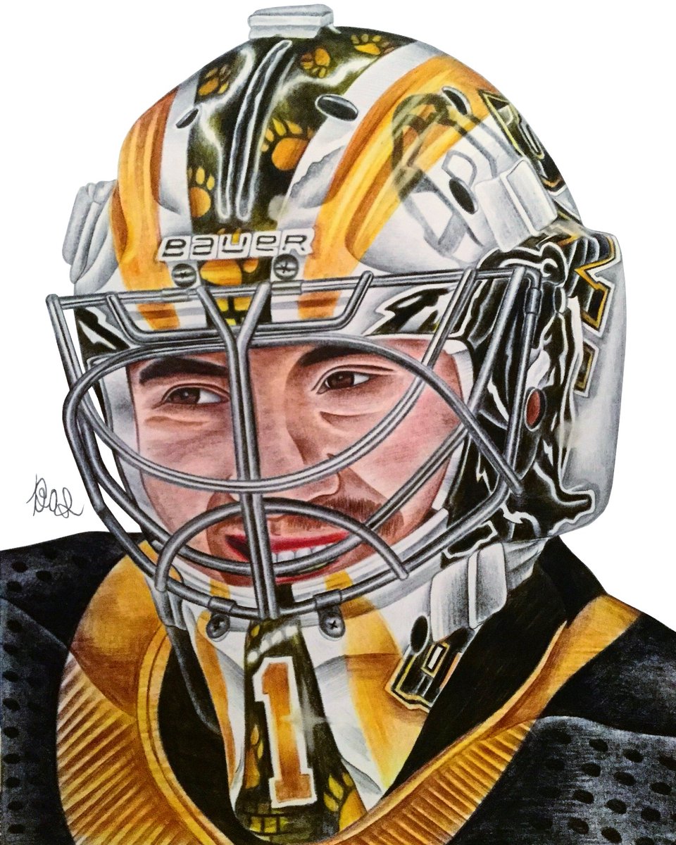 Jeremy Swayman Colored Pencil Drawing by Brendan Schmucker - (BSketches) <a href="/JeremySwayman/">Jeremy Swayman</a> <a href="/NHL/">NHL</a> @NHLNetwork <a href="/NHLBruins/">Boston Bruins</a> #jeremyswayman #swayman #bruins #letsgobruins #gobruins #bostonbruins #NHL #nhlhockey #hockey #sports #art #artwork #drawing #coloredpencil #bsketches #bsketchesart
