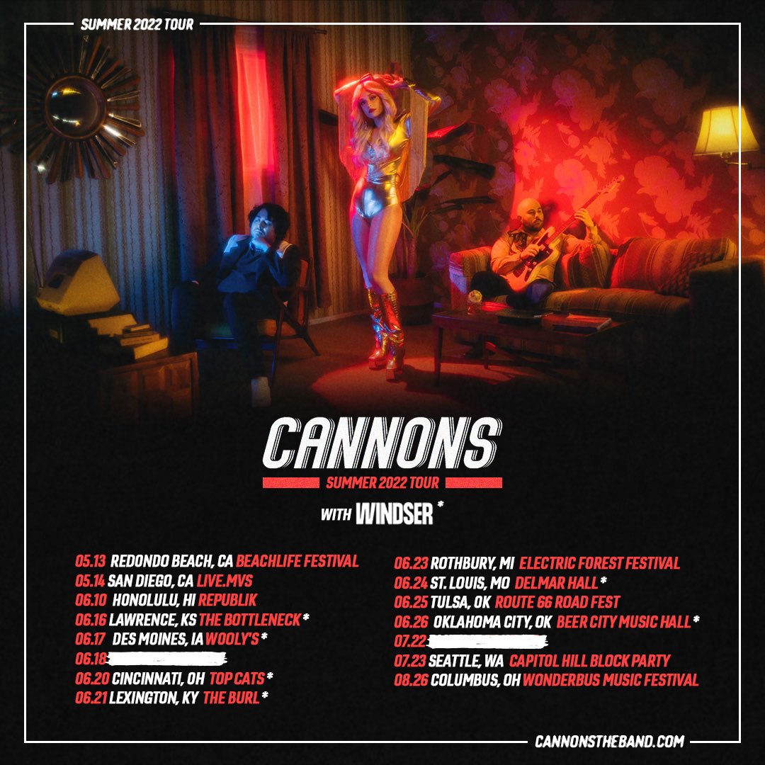 Cannons Tour 2025 Setlist Thea Jackquelin