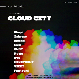 Bourbon On Division (@bourbonchicago) on Twitter photo 🚨New Show Alert!🚨
This is no joke! It’s going to be cloudy with a heavy chance of bass when @vibeszmusic, <a href="/HOLOPOINT_/">H O L O P O I N T</a>, <a href="/FOXHOVND/">Oscar Mild</a> & more come to Bourbon on Division on April 9th! Tickets are on sale now!
🎟: bit.ly/374r2T6 🚨New Show Alert!🚨
This is no joke! It’s going to be cloudy with a heavy chance of bass when @vibeszmusic, <a href="/HOLOPOINT_/">H O L O P O I N T</a>, <a href="/FOXHOVND/">Oscar Mild</a> & more come to Bourbon on Division on April 9th! Tickets are on sale now!
🎟: bit.ly/374r2T6