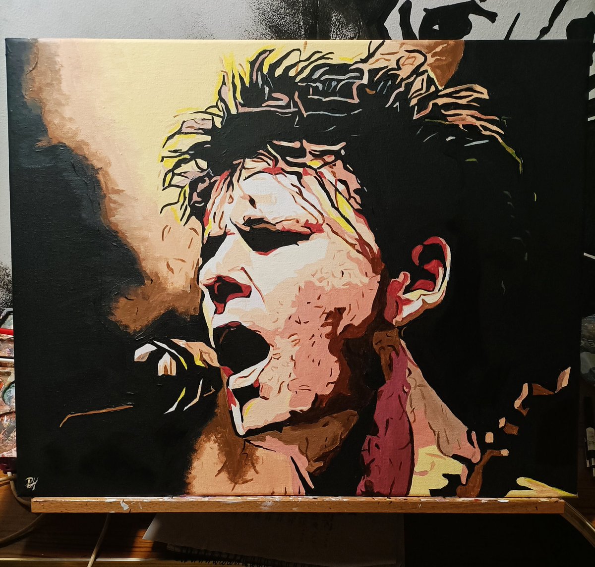 Finally finished
#bigcountry #stauartadamson #painting #portrait #art #artist #weekend #Scotland
