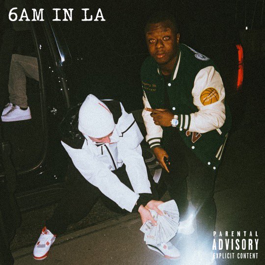 adexnq's tweet photo. I’ve been working on this for a while proud to announce my first single ‘6am in LA’ Ft @OfficialAitch prod by @whoswhyjay & @itsLiTek coming out midnight. #Adex4no1 #Adiddy🚀 https://t.co/PmhcudeCK3