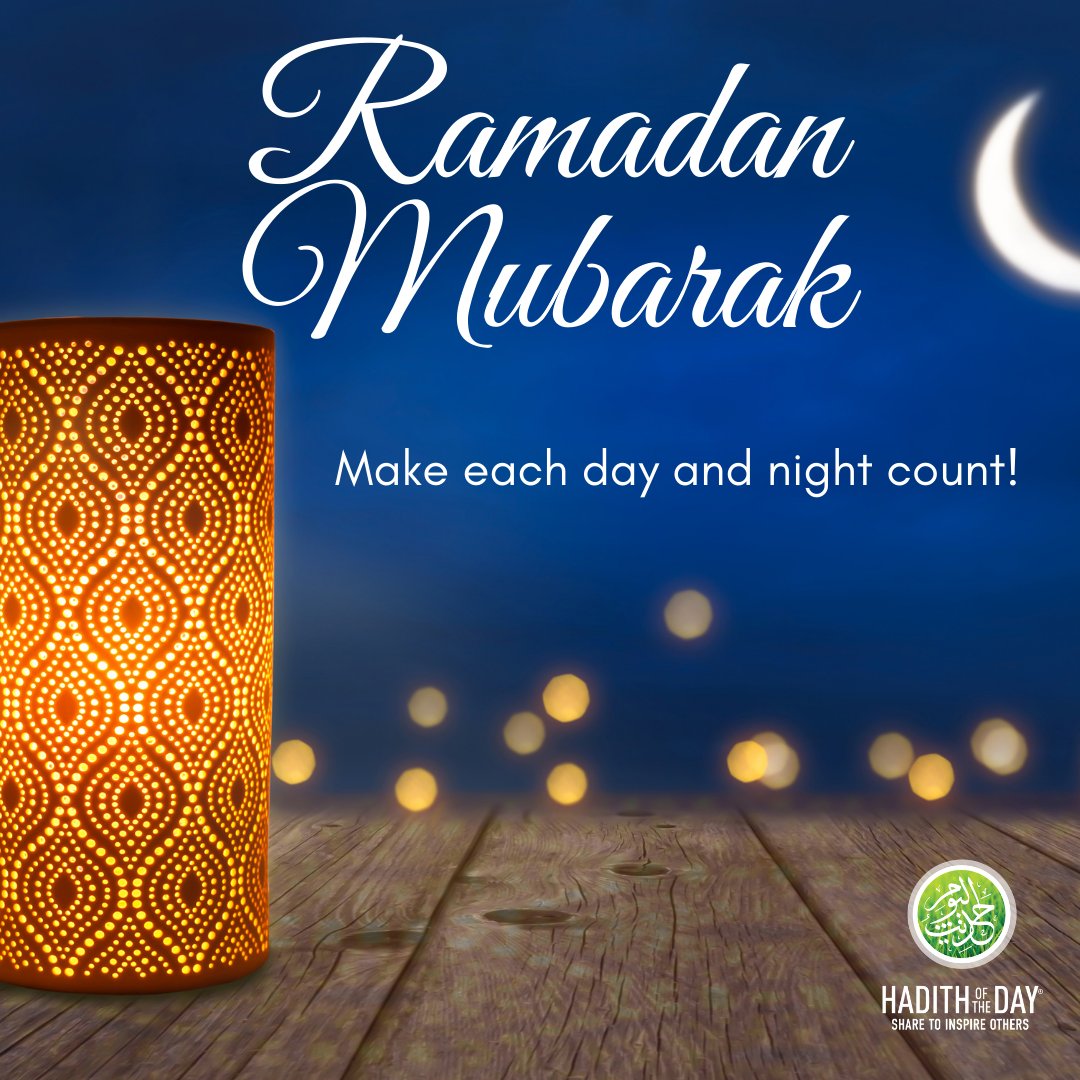 Hadithoftheday's tweet image. We've been looking forward to writing this tweet :) 

Ramadan Kareem to all of our dear HOTD members! Whether you start fasting tomorrow or Sunday, may this Ramadan be full of blessings for you &amp;amp; your loved ones. Wishing you peace and happiness, always. Love &amp;amp; Duas from HOTD!