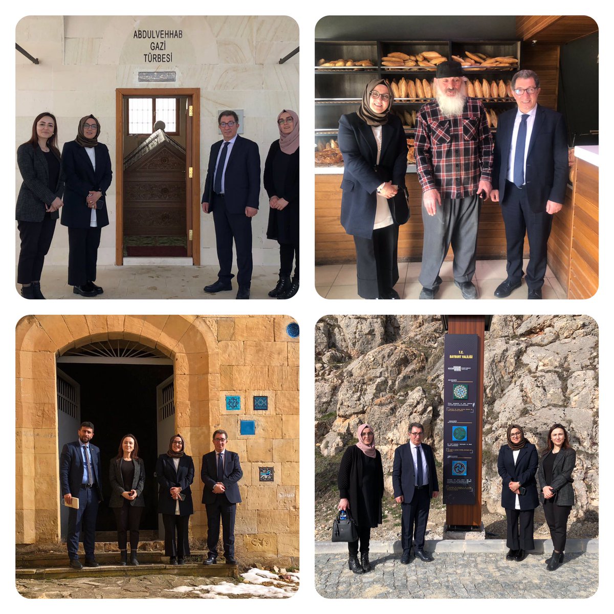 Çevre ve Şehircilik Politikaları Başkanlığı (@csp_bsk) on Twitter photo #Bayburt AK Parti İl Başkanlığımızda, Valilik’te ve Bayburt Belediyesi’nde çalışmalar hakkında bilgi alarak önümüzdeki döneme ilişkin hedeflerimizi paylaşan Birim Başkan Yardımcımız Sn. Serpil Yılmaz Bayburt Kalesi ve Abdülvehhab Gazi Türbesi’ni ziyaret etti.
<a href="/serp4177_y/">Serpil Yılmaz 🇹🇷</a> #Bayburt AK Parti İl Başkanlığımızda, Valilik’te ve Bayburt Belediyesi’nde çalışmalar hakkında bilgi alarak önümüzdeki döneme ilişkin hedeflerimizi paylaşan Birim Başkan Yardımcımız Sn. Serpil Yılmaz Bayburt Kalesi ve Abdülvehhab Gazi Türbesi’ni ziyaret etti.
<a href="/serp4177_y/">Serpil Yılmaz 🇹🇷</a>
