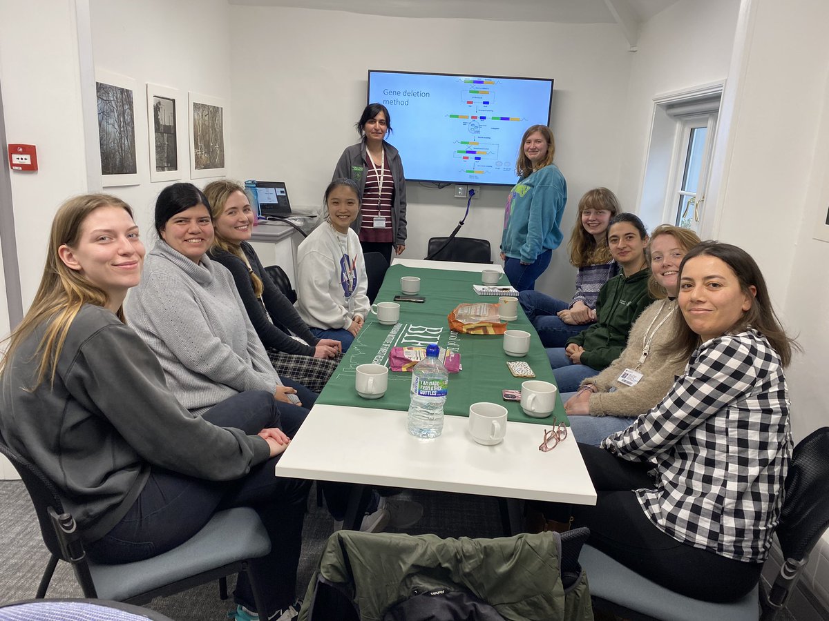RobWJackson's tweet photo. Been great hosting @ClareSci in our lab, teaching us all the art of gene deletion thanks to brill mentorship of @MojganRabiey https://t.co/L4QGUjjoqy