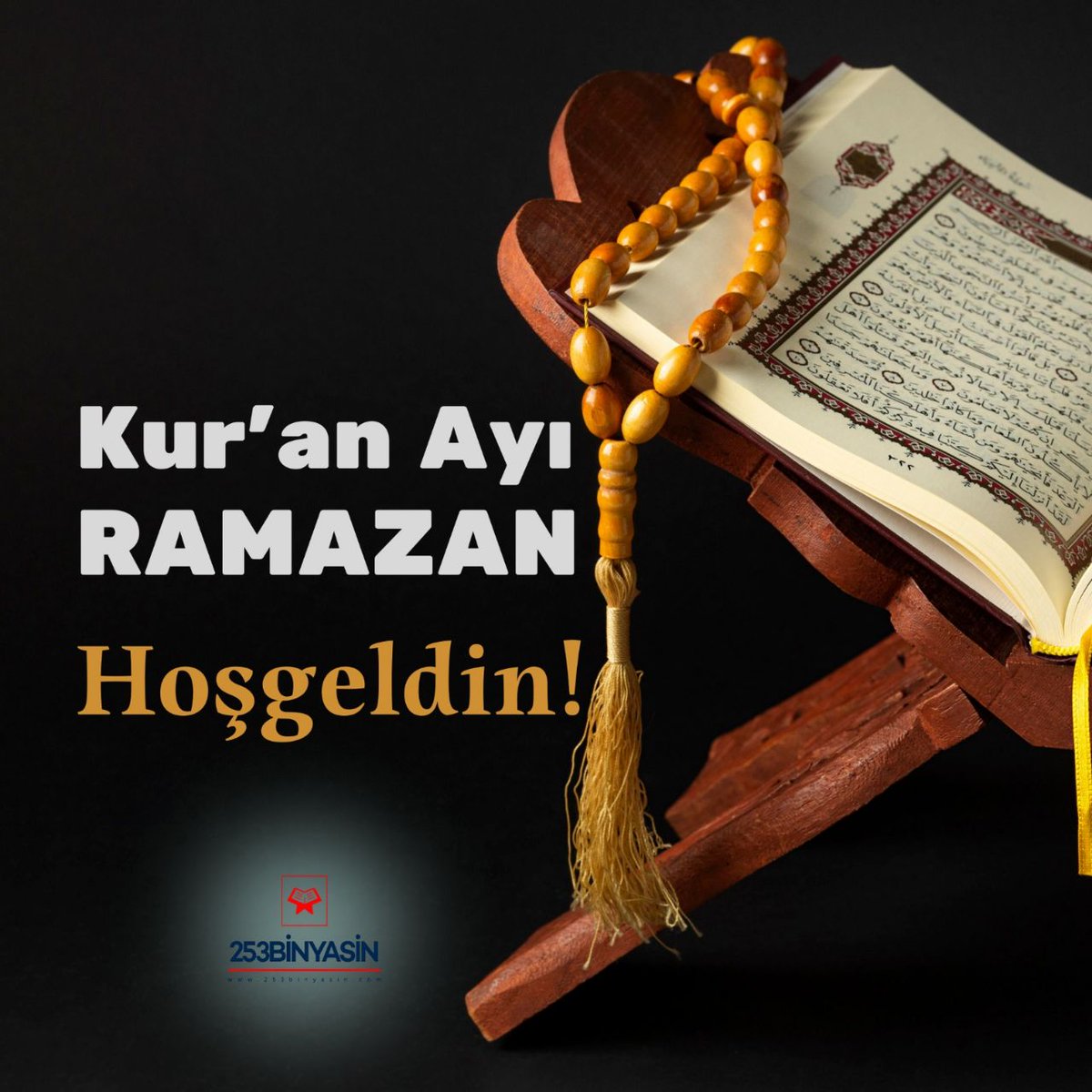 253binYasin's tweet photo. Kur'an ayı Ramazan-ı Şerif'i dualarla, teravihlerle, mukabelelerle, hatimlerle, Yasin-i Şeriflerle karşılıyoruz.

Ramazan-ı Şerif'in sonunda bayrama erişmenizi, asıl bayramı Huzur-u İlahi'ye vardığınızda yaşamanızı dileriz. https://t.co/U4s7jp0Wlo