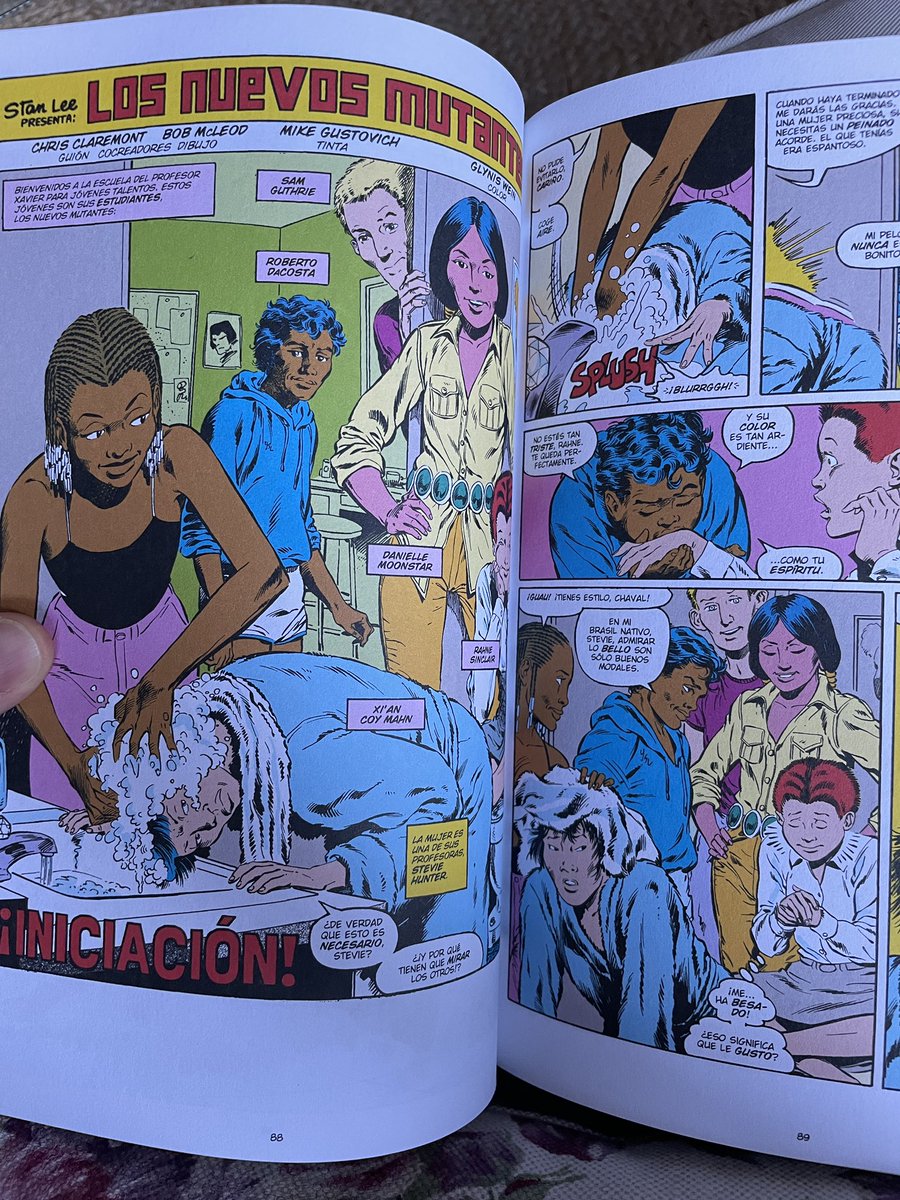 lordisasi's tweet photo. Me he releído las colecciones mutantes hasta bien pasado Claremont unas cuantas veces.
Pero este número (y los 9 siguientes) es solo la SEGUNDA vez que los leo.
#almostvirgin https://t.co/z5TkZvDwN5