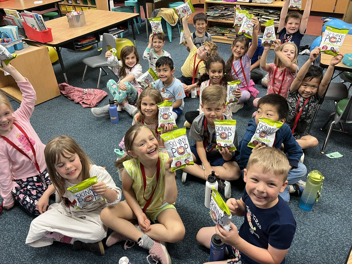 And continuing this awesome day with our POPCORN PARTY! Thanks for our PBIS raffle! And thanks to our winner - Olivia! <a href="/SampsonElem/">Sampson Elementary</a> #sampsonstrong