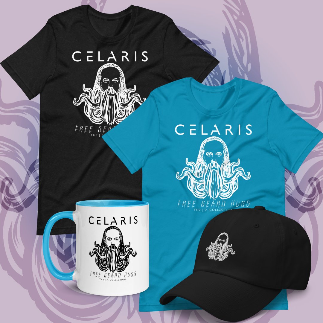 CelarisOfficial's tweet photo. We are excited to unveil our new merch line, which was designed by Monica Soē at Soe Studios 🐙
https://t.co/PJ024WddxB https://t.co/Vzxc2Vo27t