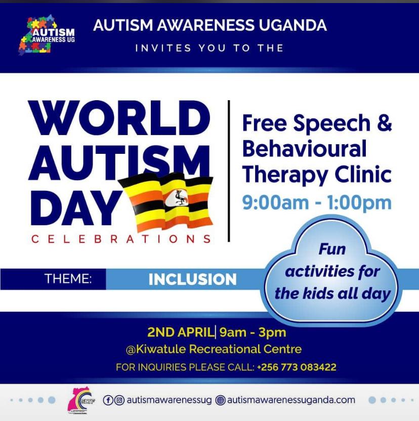Tell a friend to tell a friend, it's either now or never✌️ let's beat the stigma, exclusion and promote inclusion📌
#WorldAutismAwarenessDay

<a href="/Educ_SportsUg/">Ministry of Education and Sports - Uganda</a> <a href="/autismcareUg/">Autism Care Uganda</a>
<a href="/MinofHealthUG/">Ministry of Health- Uganda</a> <a href="/nbstv/">NBS Television</a>