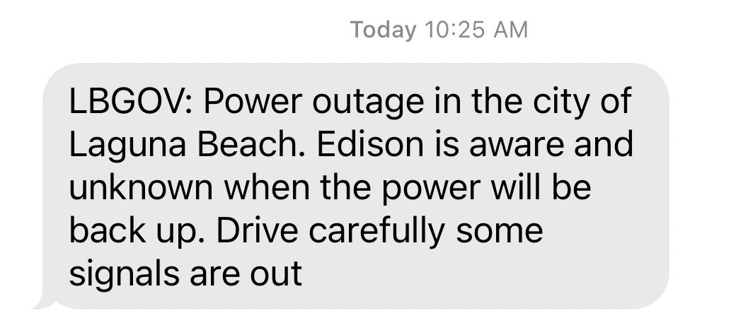 So I’m assuming a power outage isn’t an April Fool’s joke…? And yes - I already accidentally opened the fridge once.