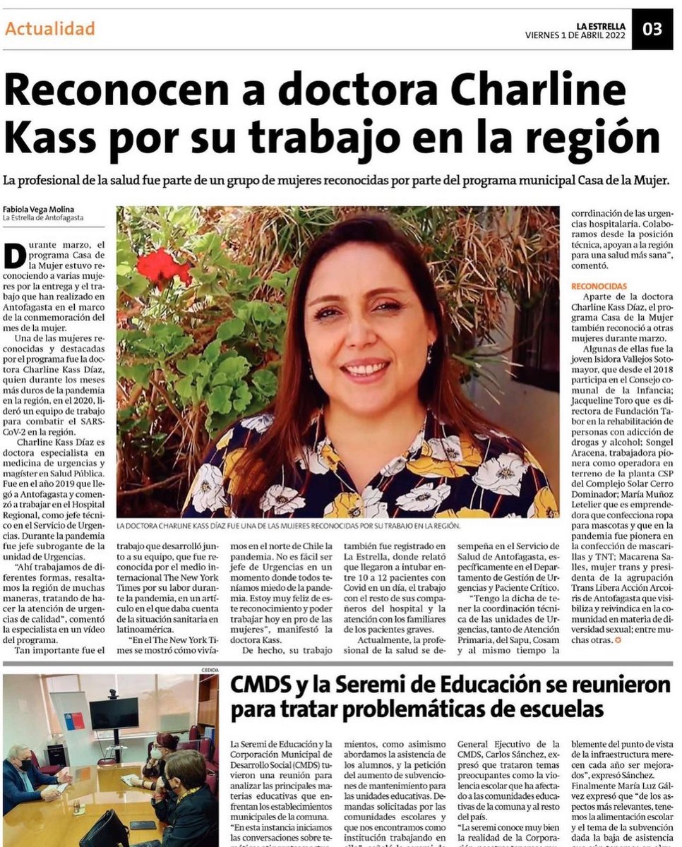 charlinekass's tweet photo. Gracias por tan grande honor 🙏🏻💓 https://t.co/wa8zAD4uyW