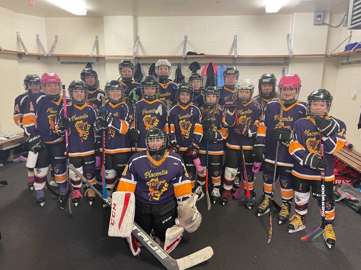 staaSTALLIONS's tweet photo. Good luck to our Placentia Lions in their first female provincial tournament! Play hard and have lots of fun! Go Lions! @TownofPlacentia @NLESDCA https://t.co/8vSQoUjK5a