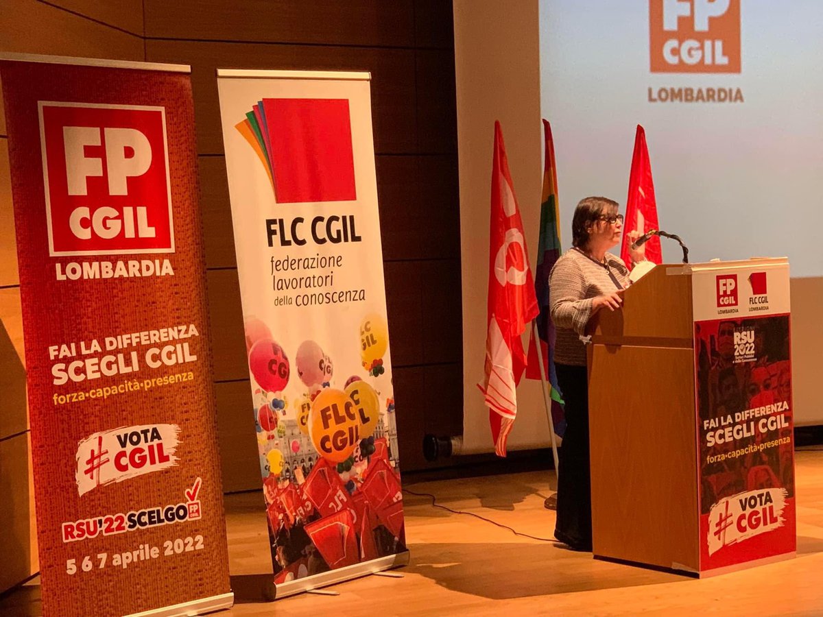 FpCgilLombardia's tweet photo. Sono grata di aver sentito il vs entusiasmo e solidità valoriale, l’energia, la disponibilità a investire tempo per la dimensione collettiva della rappresentanza sindacale.
#Cgil è una grande casa.

https://t.co/F88GZXuTxV

Tania Scacchetti, @cgilnazionale 

#Rsu22  #VotaFpCgil https://t.co/FhVSOvyVYE