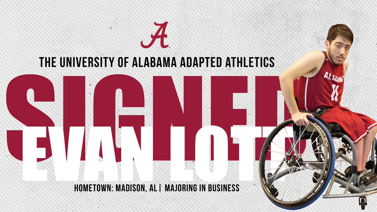 This is Evan Lott and he officially signed with The University of Alabama.

"I chose Alabama because it has been my dream ever since I went to go watch Coach Ford play to be able to represent the university &amp; continue the sport I love on a higher level.”

Roll Tide Evan!