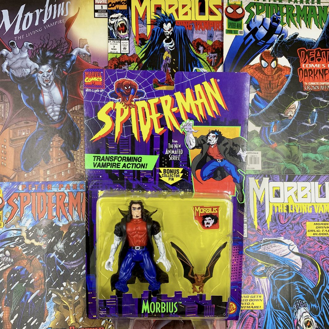 The only version of #Morbius I’ll accept! Seeing this new “Sony” movie tonight we’ll see how it goes with me luck!