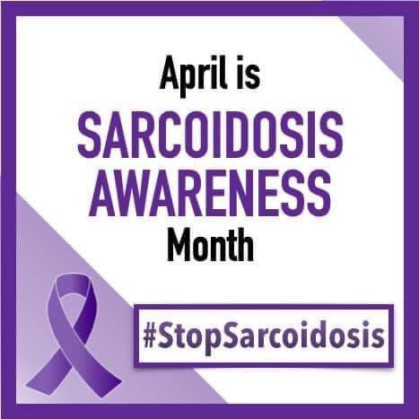 Here we go! Hello April! Hello Warriors! Happy Sarcoidosis Awareness Month!

#Surviving2Thriving #ThisLittleLightOfMine #ShineBabyShine #FBJournal #IGJournal #Sarcoidosis #SarcoidosisAwareness #MakeItVisible