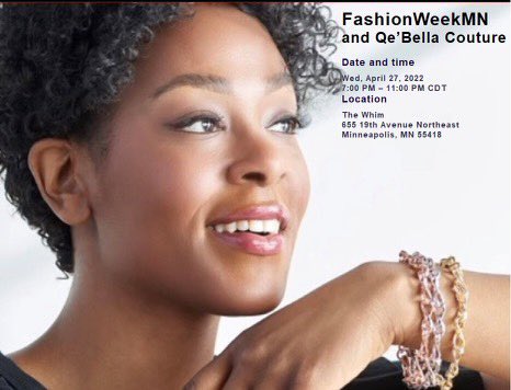 LynneaDoublette's tweet photo. My Sister Danielle Doublette is modeling in the 2022 Minnesota Fashion Week!! GET YOUR TICKETS!

https://t.co/On9ThLpAQT
@FashionWeekMN @allianzfield https://t.co/aADWLdQM5V
