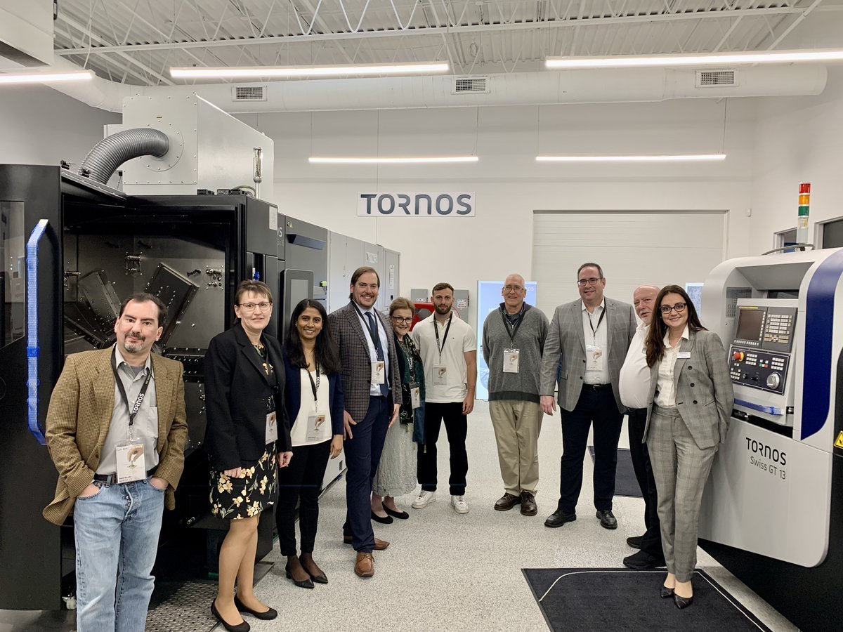 sabcnow's tweet photo. We thank our wonderful member Tornos for hosting the 2022 SABC Annual Members Meeting. It was great to learn about innovative products at the fascinating tour of their facility. https://t.co/QM2YWFnZhN