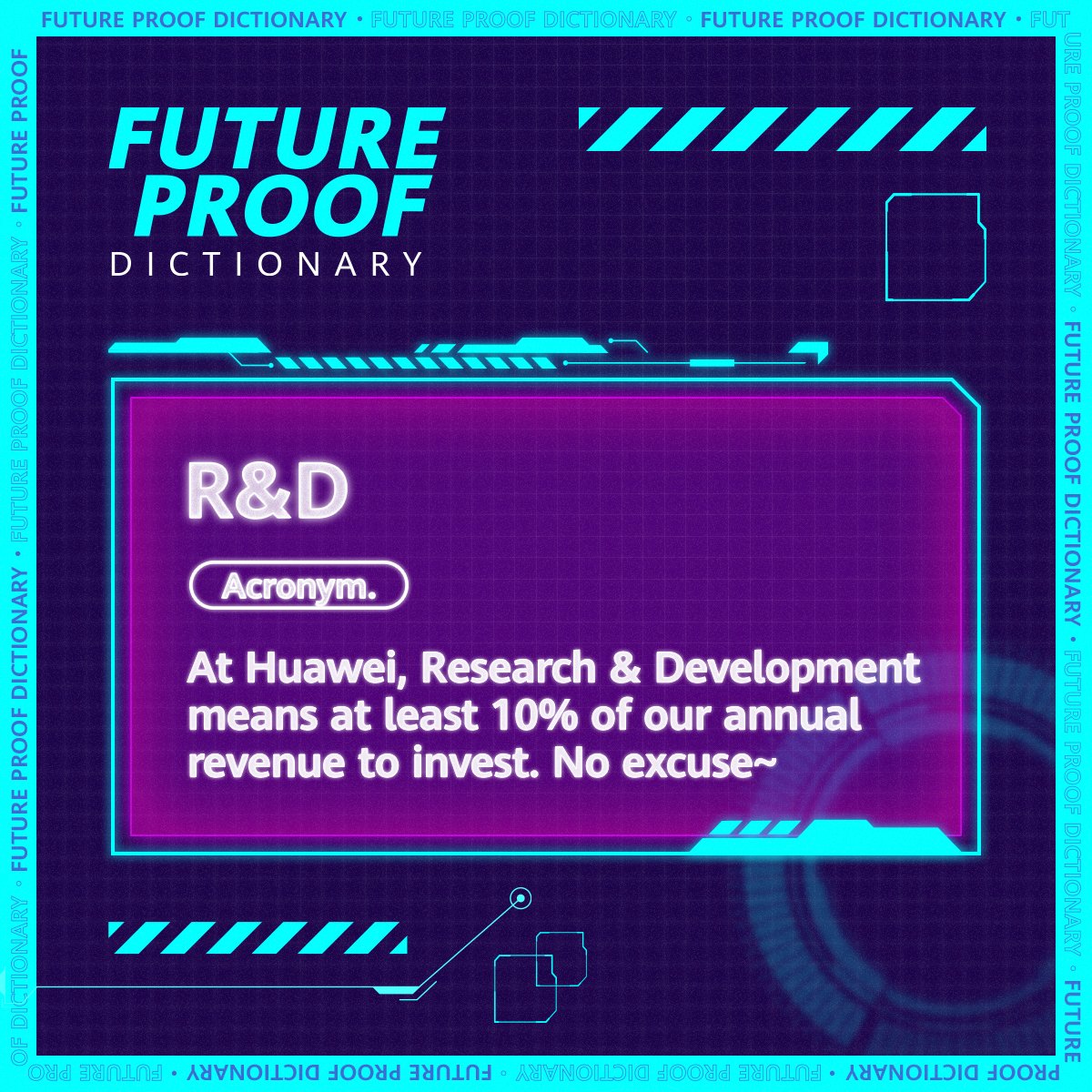 HuaweiUSA's tweet photo. According to the Huawei Annual Report 2021, Huawei invested almost a quarter of its income into R&D. Get the full report here: https://t.co/Oz1YIF09l2
#TruthOutLoud #FutureWithoutLimits https://t.co/gduxeSor1P