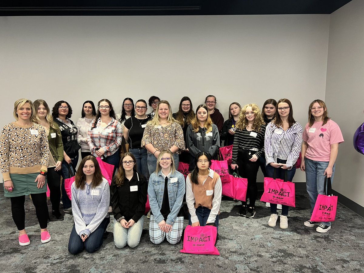 So proud of these girls and excited for their futures!! These amazing ladies represented Greenville at the IMPACT STEM2D conference today! If you see one of them be sure to ask them about it!