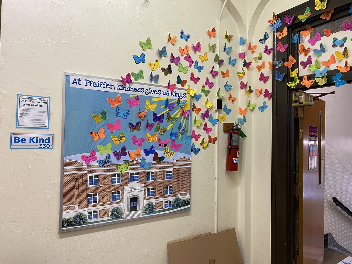 Pfeiffer_APS's tweet photo. At Pfeiffer, kindness gives us wings!! #BeKind330
@akronschools https://t.co/QbPCFwBZxk