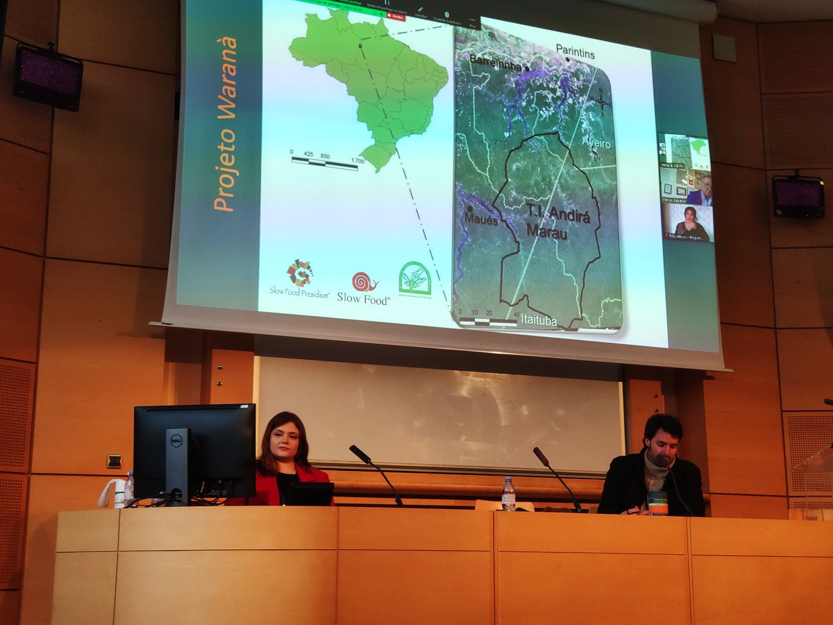 pourlebresil's tweet photo. Bastien Beaufort, General of Director of @Guayapi, presented the work of the company, with the  #IndigenousPeoples developing a #bio product with a certification from @SlowFoodHQ that allows for the people's #economic #empowerment and as a consequence #political #emancipation. https://t.co/eZXq2AnFgW