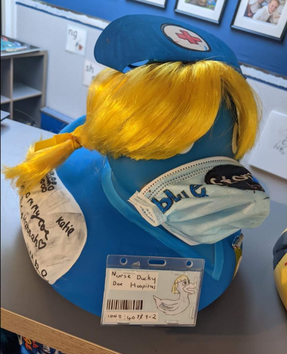 HMillSchool's tweet photo. Our children are incredibly proud of the duck they have designed and decorated and we would so love to see it do well. Please could you like and share this link on your Facebook.
#SchoolPower
 https://t.co/7Ont5ek11b https://t.co/MnPCWLfA3I