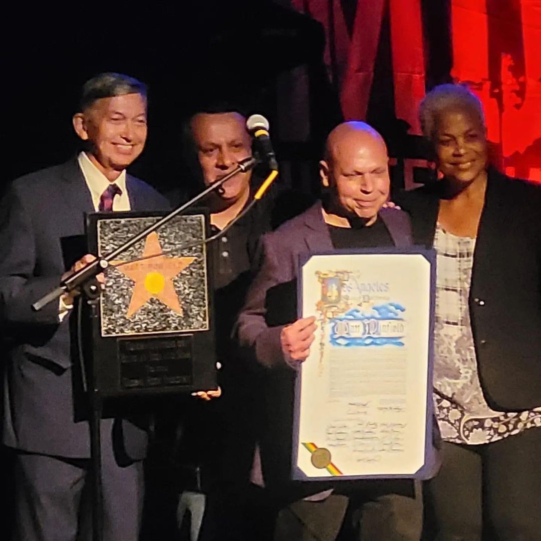 rollinglivepro's tweet photo. ⚡ Huge CONGRATS to our friend @mattpinfield! You deserve it. ⚡  #HollywoodChamberofCommerce  @AndySchuon Walk Of Fame Award, #SatBisla  presented “International Rock Icon Of The Year” award,  @MayorOfLAMayor’s office and City Council gave him a proclamation https://t.co/Q1K3opUCud