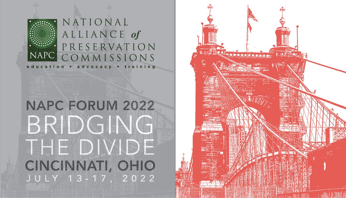 Registration for FORUM 2022: Bridging The Divide is now LIVE! Register now thru May 31st to take advantage of early bird rates! See you in Cincy! forum.napcommissions.org/register