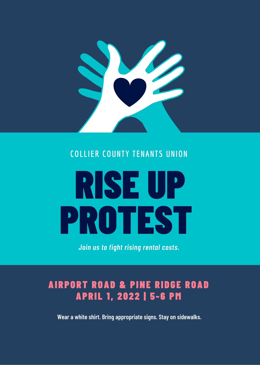 High rents are no joke. Come support the cause.