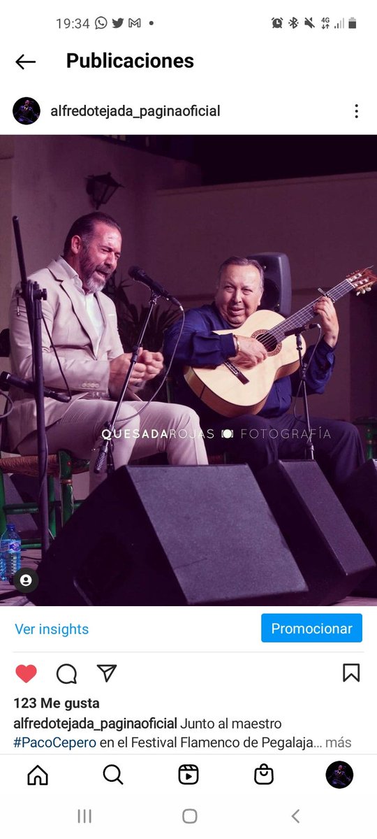 AlfredoTejada79's tweet photo. Esta noche estaré  en la Peña Flamenca Antonio Fernández de Pozoblanco(Córdoba).
Tendré nuevamente la suerte y el privilegio de estar acompañado de la guitarra del gran Paco Cepero.
Namasté 
#lamparaminera2017 #flamenco #pacocepero #cordoba https://t.co/SxuBPmVB6u