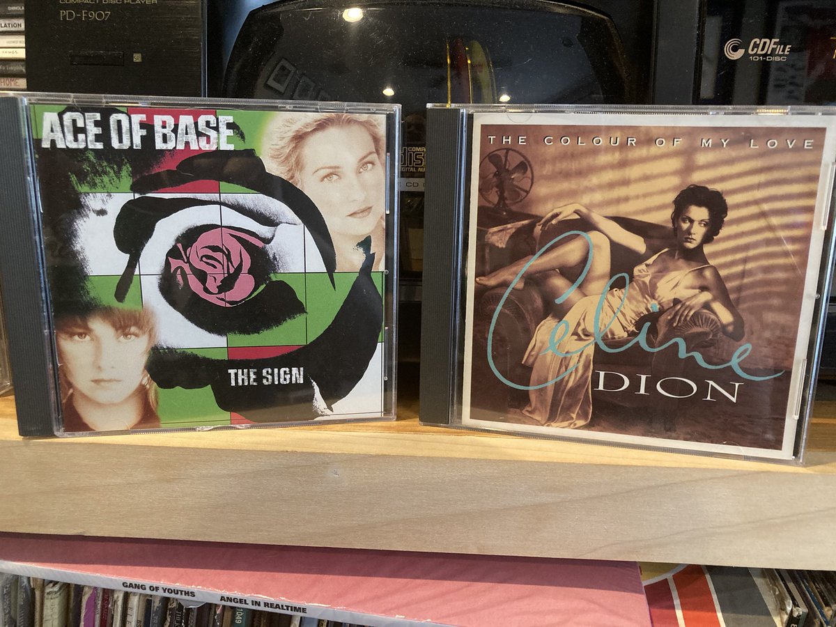 PodcastRecords's tweet image. Spending the afternoon with my two FAVORITE albums of all time. But I can’t decide…is it Ace of Base or is it “The Colour of my Love” from Celine Dion? 

Which one should I claim as my #1 favorite of all time? #CantDecide #CheckYourCalendar
